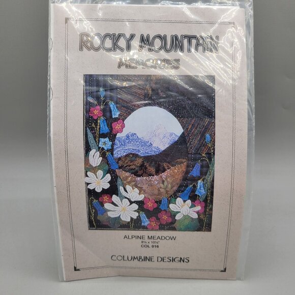 Rocky Mountain Memories Quilt Pattern Alpine Meadow by Columbine Designs - Picture 1 of 3